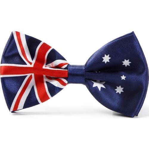 Australia Flag Bow tie for Men Mens Tuxedo Formal Dress Party Business Fashion ties Butterfly knot Dropshipping Shirts Cravat
