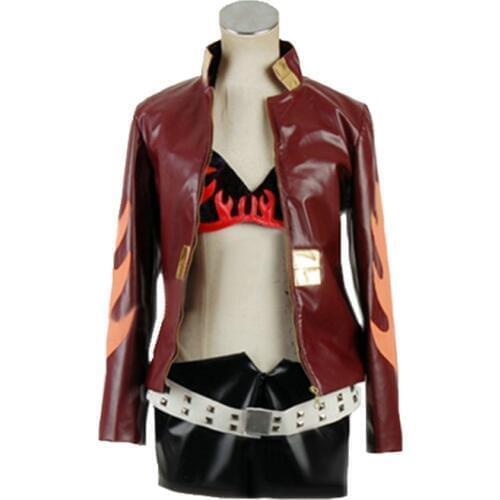 Gurren Lagann Tengen Toppa Gurren Lagann Yoko Littner Cosplay Costume with socks and gloves