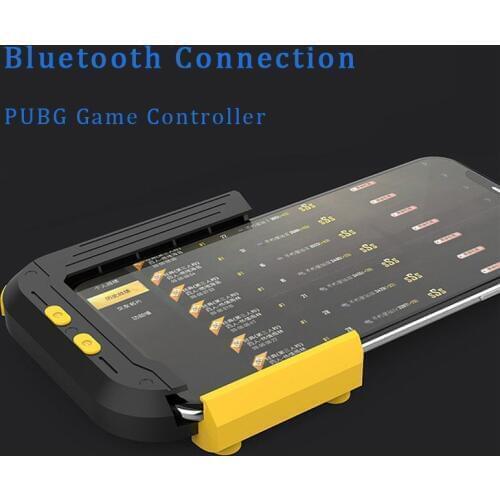 Mini Gamepad bluetooth wireless PUBG Game Controller Joystick Pad for iphone ios mobile phone PUBG trigger game fire button