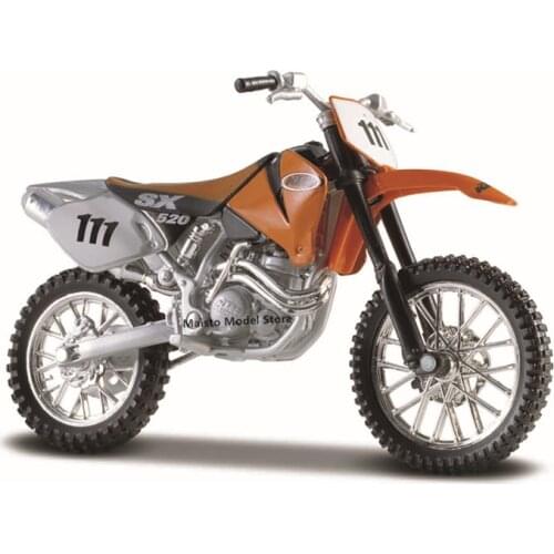 Maisto 1:18 scale KTM 520SX motorcycle replicas with authentic details motorcycle Model collection gift toy