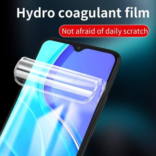 Soft full cover for xiaomi redmi 10X 9A 9i 9C note 9 9T 9S 8 8T 7 7S pro Max 8A hydrogel film Not Glass phone screen protector