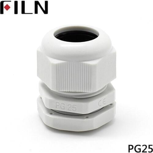 PG25 M30/32x1.5 Nylon Plastic IP68 waterproof junction box cable gland