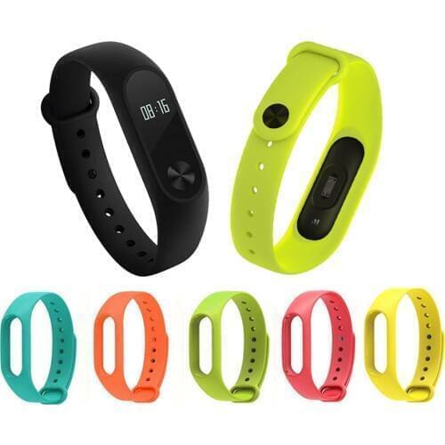 Smart Bracelet for Xiaomi Mi Band 2 Strap Colorful Silicone Replacement Wristband Accessories for Mi Band 2 Pulseira