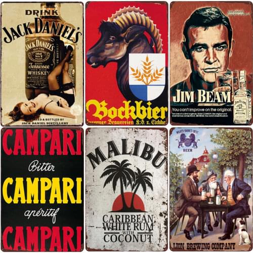 Fernet Branca Vintage Beer Metal Tin Sign Bar Club Pub Kitchen Home Decor Absinthe Retro Plaque Man Cave Wall Painting ZSS65