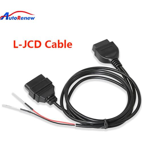 High quality LONSDOR L-JCD Cable L-JCD Patch Cord Suitable for K518ISE Key Programmer Support M-aserati D-odge Key Programming