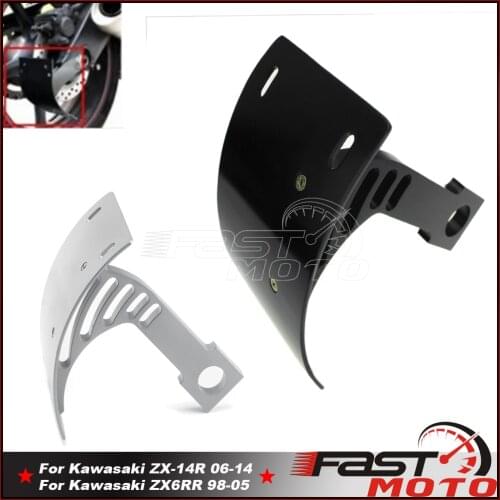 Motorcycle Rear Curved License Bracket Plate For Kawasaki ZX-6R/636 ZX6RR ZX-14R ZX12R ZX9R ZX7R Side Mount Tag Frame Holder