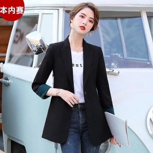 Blazer Women Suit Jacket Womens New Popular Spring and Autumn Leisure Suit Outfit Top Veste Femme