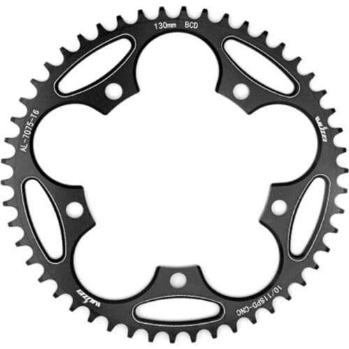 A5KC 130BCD 50/52/54/56/58/60T Round Narrow Wide Sprockets MTB Road Bike Chainwheel Bicycle Chainring