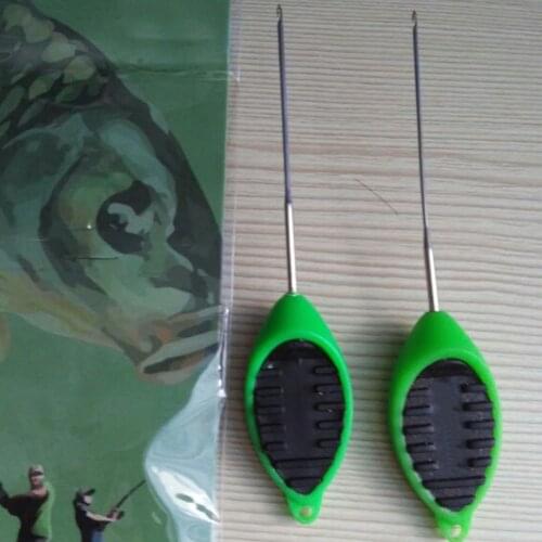 1pcs Bait Drill Needle Carp Fishing Baiting Rig Needles Stringer For Hardened Bait Hole Punching Piercing Drill Fishing Tools