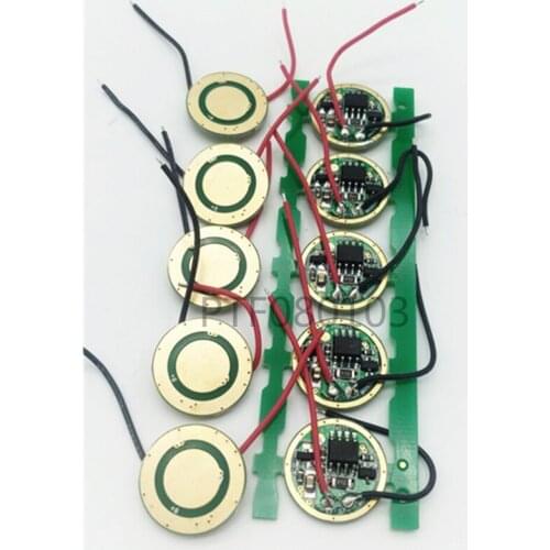 10 pcs 5 Modes DC 3.7V 16mm LED Driver for Cree P7/XML-T5/XML-T6 LED Light for XML T6 L2 Chip