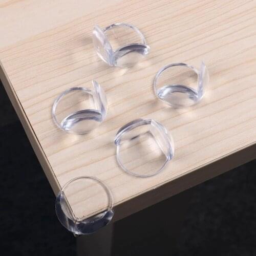 10Pc/Lot Transparent Corner Guards Baby Safety Silicone Corner Protector Kids Soft Clear Table Desk Edge Corner Guards Tools