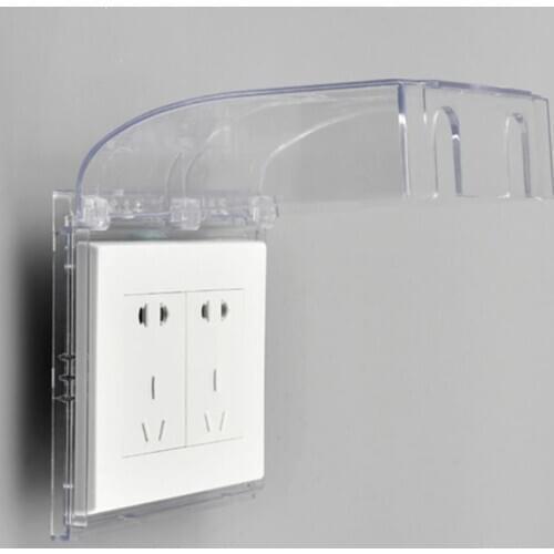 146 Type Switch Socket Protective Box Waterproof Dust Cover for Wall Socket H58C