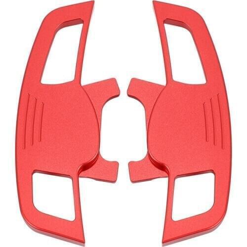 2X Car Steering Wheel Paddle Shift Extend Shifter For GOLF-R GTD GTE MK7 7-POLO Scirocco 2013-2018