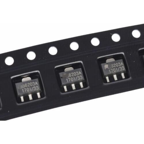 20/PCS LOT ME6203A33PG ME6203A33 6203A SOT-89 100% new original