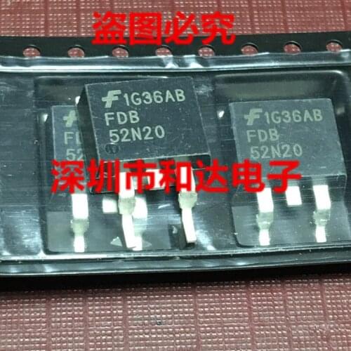 5piece) FDB52N20 52N20 TO-263 200V 52A / FDB28N30 28N30 300V 28A / R5005CNJ 500V 5A / FQB27P06 27P06 TO-263