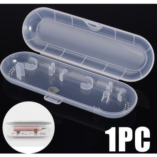 Bathroom Accessories Toothbrush Storage Box Transparent Toothbrush Holder Travel Storage Case for HX6730/HX3120/HX6721 etc