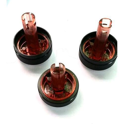 Air Conditioning Aluminum AC Knob Heat Control Button Car Accessories 3pcs/set Car Styling For Hyundai Elantra/Verna Accessories