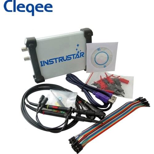 ISDS205C Upgrade version MDSO-LA PC USB Analog Virtual oscilloscope 2 Channel Logic Analyzer Bandwidth 20M Circuit analysis FS