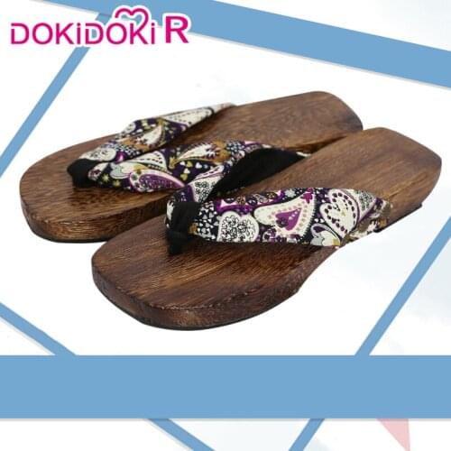DokiDoki-R Anime Cosplay Accessory Cosplay Shoes Japanese Clogs