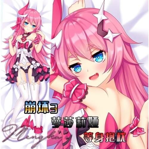 Anime Honkai Impact 3 Rozaliya·Olenyeva Dakimakura Hugging Body Pillow Case Otaku Bedding Throw Pillow Cushion Pillow Cover