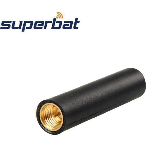 Superbat 868Mhz 2dbi Antenna SMA Plug Connector Vertical 4cm Black Ham Radio Aerial for Homematic CCU2 CCU3 Signal Booster