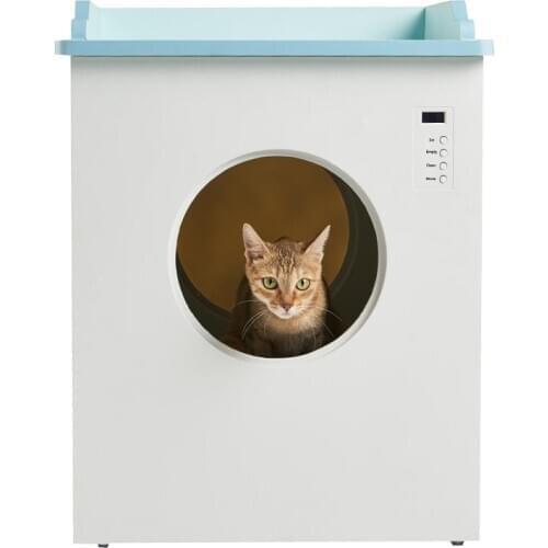 Extra Large automatic Cat Litter box Cats Toilet Odor Proof and Splash Proof Ultra Self-cleaning Cat Litter Box