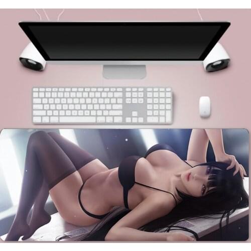Anime mouse pad large mouse pad gamer large mouse pad suitable for PC computer mouse pad XXL carpet surface mouse pad keyboard d
