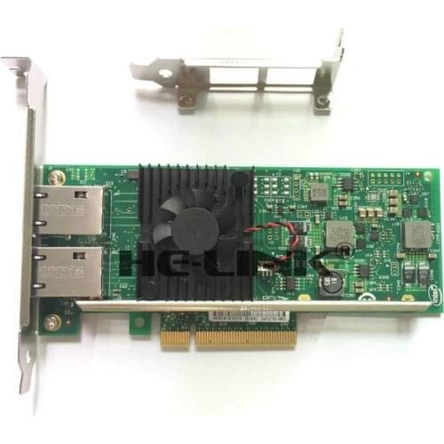 DELL/INTEL OEM X540-T2 3DFV8 10Gb Dual port RJ45 PCIe 2.0 x8 Ethernet Converged Network Adapter