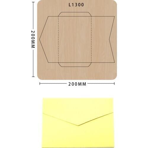 Wooden Die Diy Craft Scrapbooking Cutting Dies Envelope Decoration Cutting Knife Mould Suitable For Big Shot Sizzix Machines