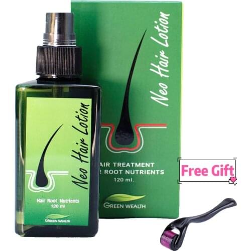 Neo Hair Lotion Herbs 100% Natural Treatment Spray Stop Hair Loss Root BEARD SIDEBURNS LONGER Nutrients MSDS Report Support