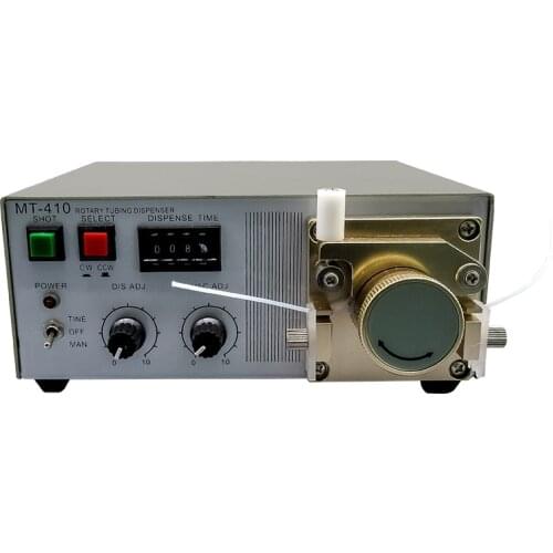 MT-410 peristaltic dispenser, quick-drying anaerobic adhesive 502 instant quick-drying adhesive sprinkler dispensing machine