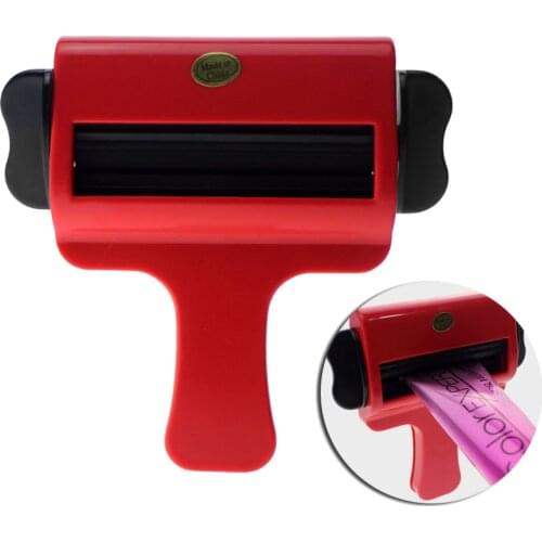 Newest Design Plastic Cream Squeezer Hair Salon Color Squeezer For Dyeing Cream Household Toothpaste Squeezer Tube Tools
