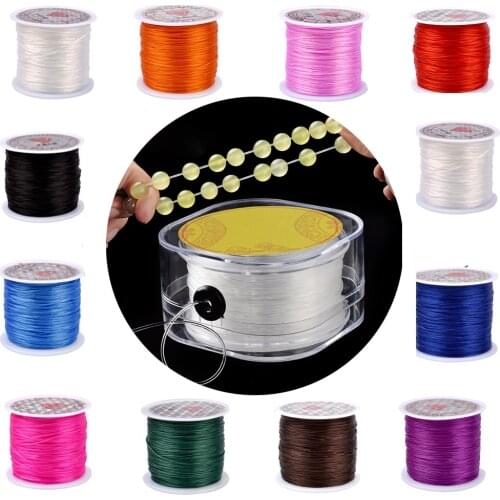 393inch/Roll Strong Elastic Crystal Line For DIY Bracelet Necklace Beading Stretch Thread Cords String Jewelry Making Supplies
