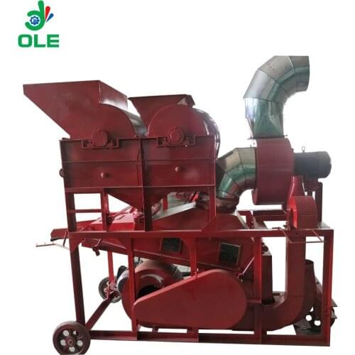 Industrial Peanut Thresher 1600kg/h Groundnut Shell Removing Machine