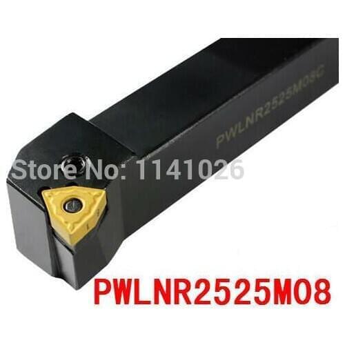 PWLNR2525K08 P-Type CNC Turning Lathe Machine Tools Lathe Cutting Tools External Turning Tool Holder 25*25*150mm