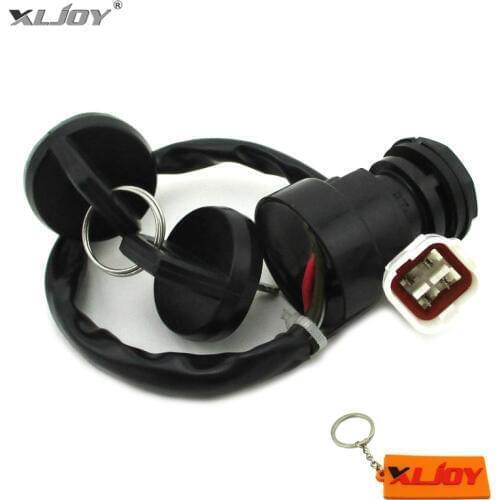 XLJOY Ignition Key Switch 4 Pin 4 Wire For TIMBERWOLF YFB250F GRIZZLY YFM600 YFM80 BREEZE YFA125 Yamaha ATV Quad 4 Wheeler