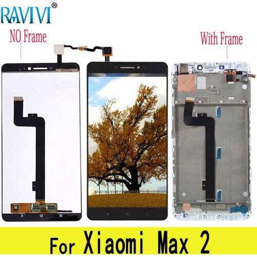 6.44" LCD For XIAOMI Mi Max 2 LCD Display MiMax2 Touch Screen Tested Digitizer Assembly With Frame For XIAOMI Mi Max 2