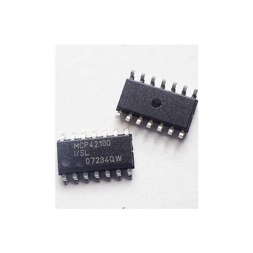 10pcs/lot MCP42100-I/SL MCP42100 SOP-14 In Stock
