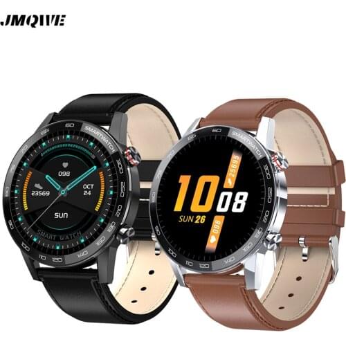 2021 Smart Watch DIY Watchfaces ECG PPG Heart Rate Fitness Tracker Blood Pressure 1.3 inch IP68 Waterproof Smartwatch VS L11 L8