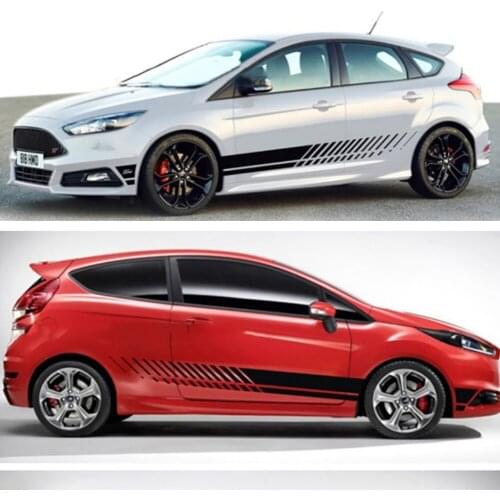 225*11.5CM Sticker Decal Vinyl Rocker Panel Stripes Universal No Degumming No Fading Car Stickers PR Sale