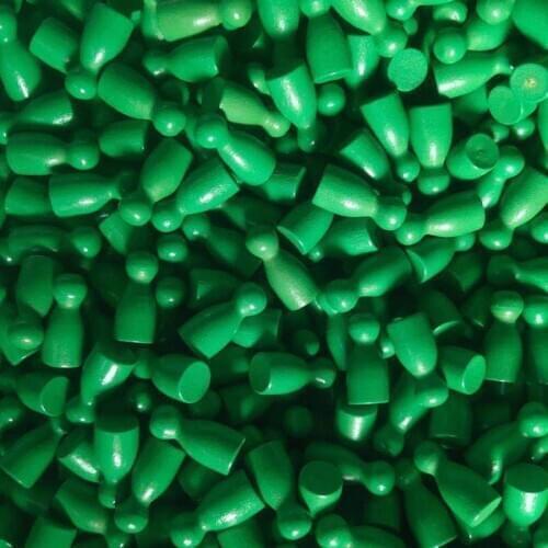 40PCS/Set 24*12mm Humanoid Chess Pieces Wood Pawn/Chess Card Pieces For Board Games Accessories