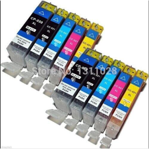 INK WAY 2SETS of PGI-550 CLI-551 Compatible Inkjet Cartridges