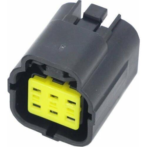 1Set 6 Pin/Way Waterproof Connector Plug Electrical 1.8mm AWG Sealed Heat Shrink Wire Connector Plug for Car Motorcycle Boat