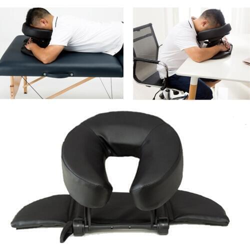 Home Massage Kit - Deluxe Adjustable Headrest Face Pillow Home Massage Beauty Cradle Rest Pad For Tabletop