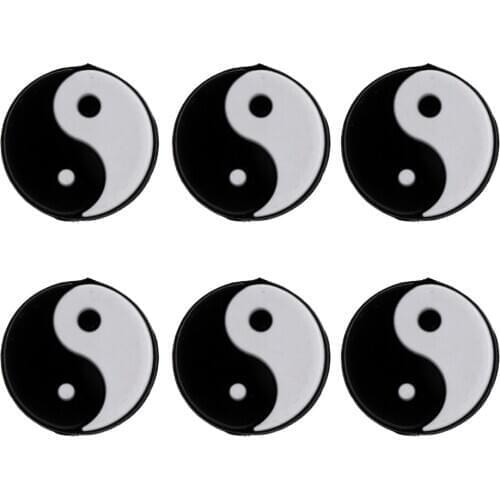 Set of 6 Sports Tennis Vibration Dampener - Tennis Accessories - Easy to Use