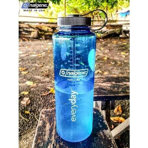 Nalgene Large Capacity Sports Water Bottle Fashion Outdoor Leakproof Water Cup Portable Travel Hiking Drinkware 1500ML