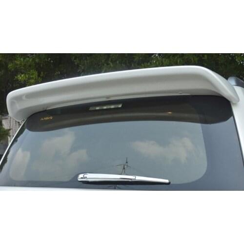 RQXR unpainted ABS tail wing roof visor rear spoiler for toyota land cruiser LC200 2008-2017, big size version
