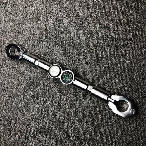 New 7/8" handlebar crossbar 22mm handlebar with compass and quartz watch off-road motorcycle all-terrain vehicle CRF DTR BIKE