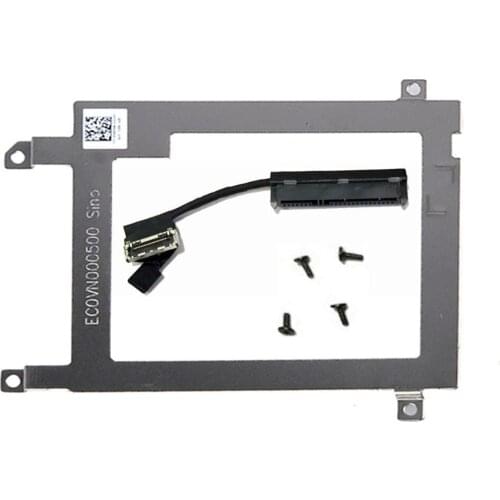 WZSM New Hard Drive Cable For Dell Latitude 7440 E7440 HDD Cable + Caddy Frame Bracket 0WPRM