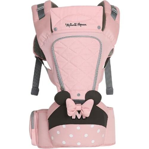 Disney Multifunction Baby Hipseat Carrier 0-36 Months Ergonomic Baby Carrier Front Facing Kangaroo Wrap Sling babies Carriers